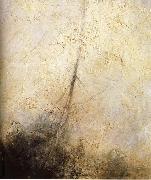 William Turner Storm oil on canvas